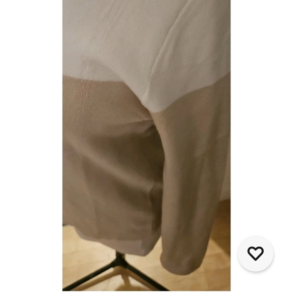 Zesica Colorblock Long Sleeve Knit Crewneck Sweater Top Women's Sz L Flattering - Picture 4 of 7